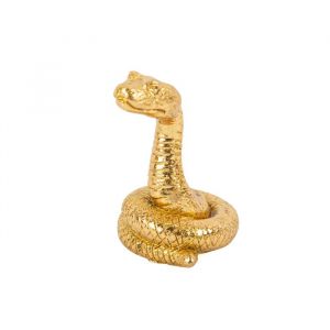 Tischdekoration Schlangen gold (2Stk)