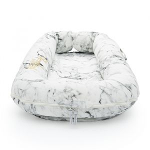 Sleepyhead babynest Deluxe+ cover Carrara Marble