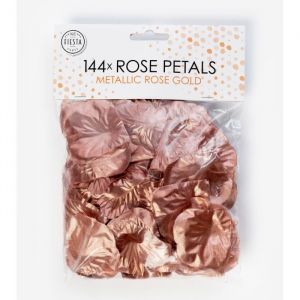 Rosenblätter Roségold (144 Stück)
