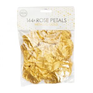 Rosenblüten gold (144 Stück)