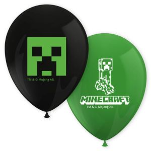 Luftballons Minecraft (8St.)