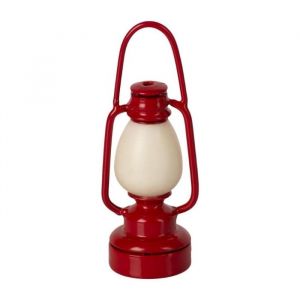 Miniatuur vintage lamp rood Maileg