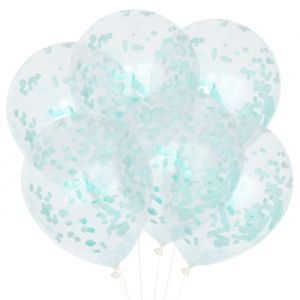 Confetti ballonnen mint (6st) House of Gia