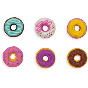 Radiergummis mit Duft-Donuts (6 Stück) Ooly