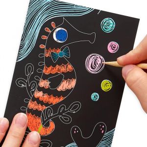 Mini-Rubbelbuch Friendly Fish Ooly