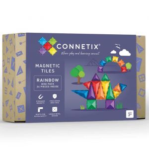 Connetix Tiles Regenbogen Mini Pack (24 Stück)