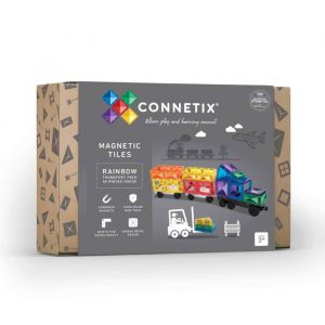 Connetix Tiles Regenbogen-Transportpaket (50 Stück)