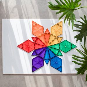 Connetix Tiles rainbow geometry pack (30st)