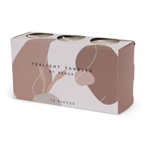 Senza Teelichter im Geschenkkarton (12 Stk.)