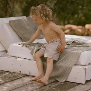 Lil' Atelier Kinder-Badehose Andy pure cashmere 