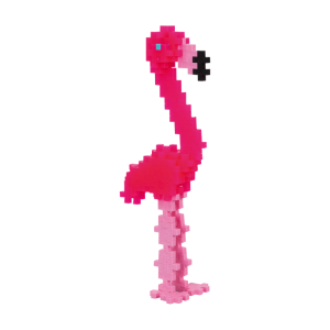 Plus-Plus Flamingo-Röhre (100 Stück)