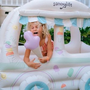 Sunnylife Aufblasbares Eiswagen-Spielhaus