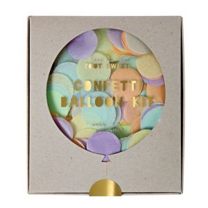 Pastellfarbenes Konfetti-Ballon-Set (8 Stück)