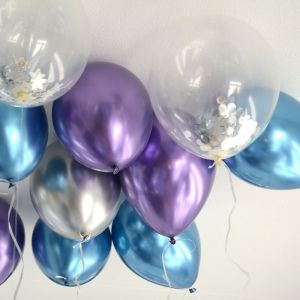 Luftballons Mix Galaxy Chrome (10Stk) House of Gia