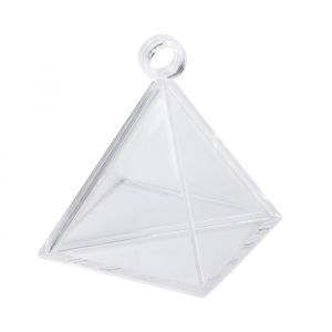 Ballongewicht Dreieck transparent House of Gia