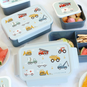 A Little Lovely Company bento-Lunchbox-Fahrzeuge