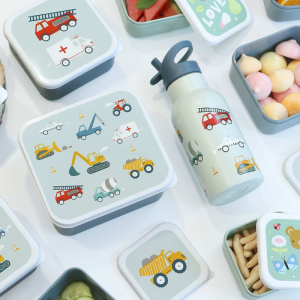 A Little Lovely Company Lunch & Snack Box Fahrzeuge