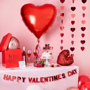 Happy Valentine's Day Girlande Hootyballoo