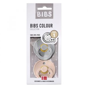 Bibs Schnuller-Set Wolke/Blush